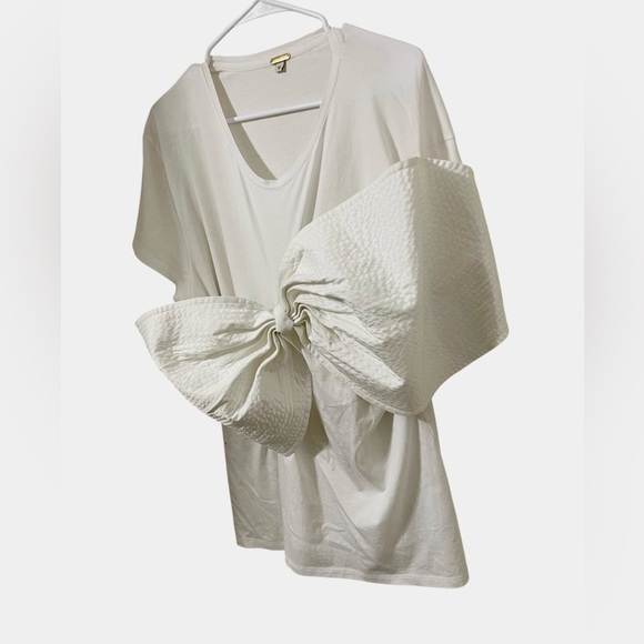 💙JOHANNA ORTIZ WHITE BOW TOP. - Picture 8 of 11